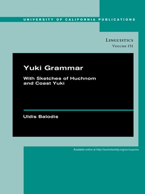 cover image of Yuki Grammar